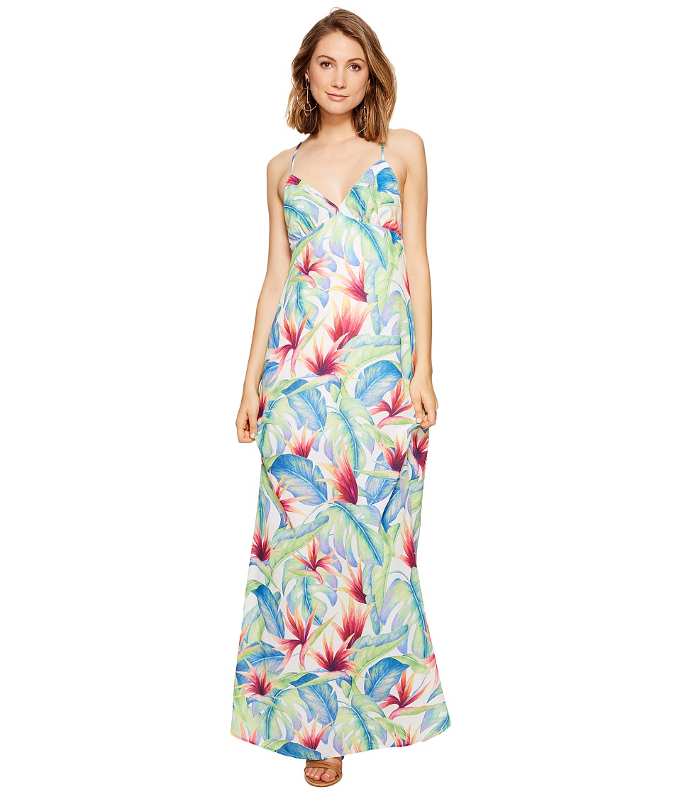Show Me Your Mumu Amal Maxi Dress (Palm Flings) Women