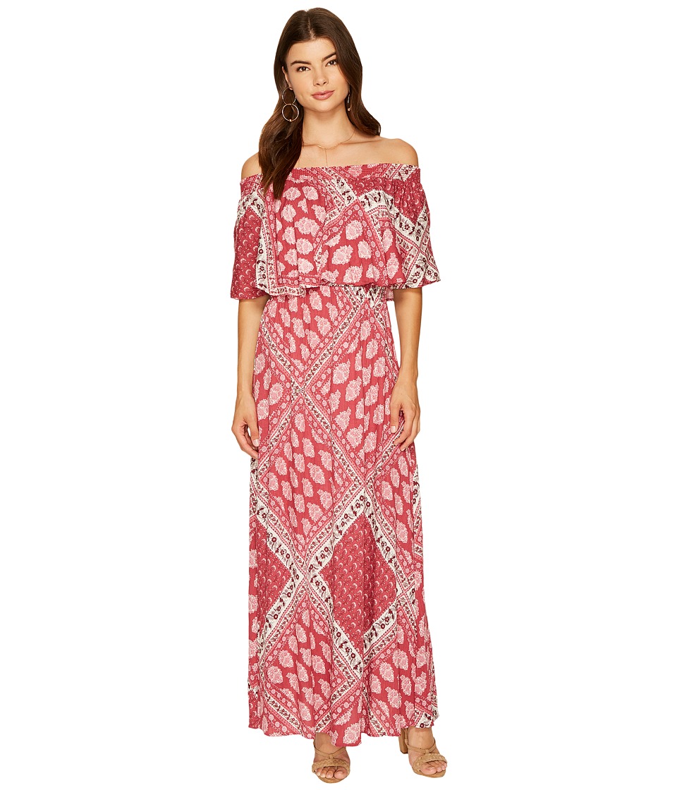 Show Me Your Mumu Baby-Haci (Red Wine Paisley) Women