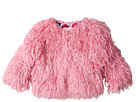 Pink Faux Mongolian Fur Coat (Toddler/Little Kids/Big Kids)