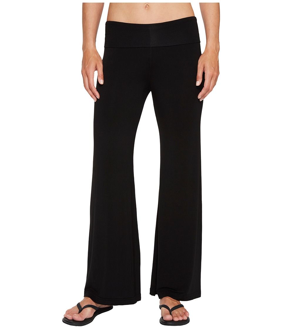 Hard Tail Flare Leg Pants (Black) Women