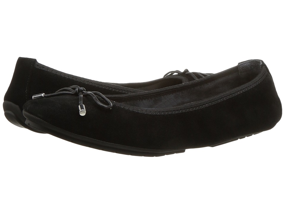 Me Too Halle (Black Split Suede) Women