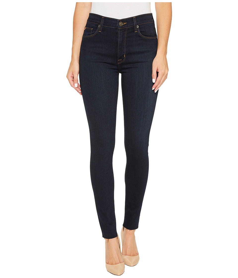 Hudson Barbara High-Rise Ankle Super Skinny w/ Raw Hem in Rover (Rover) Women