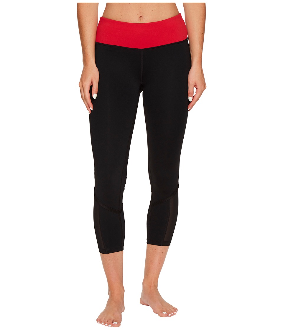 Ivanka Trump White Band Leggings (Black Multi) Women