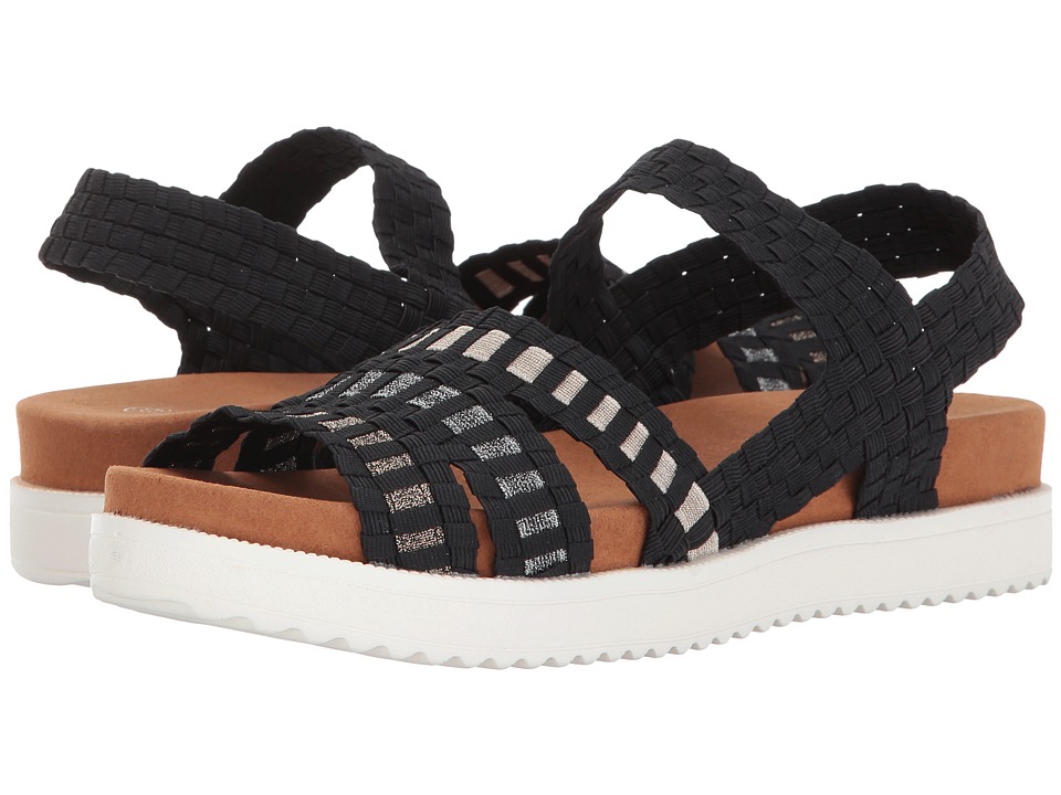 bernie mev. Cassandra (Black/Metallic Combo) Women