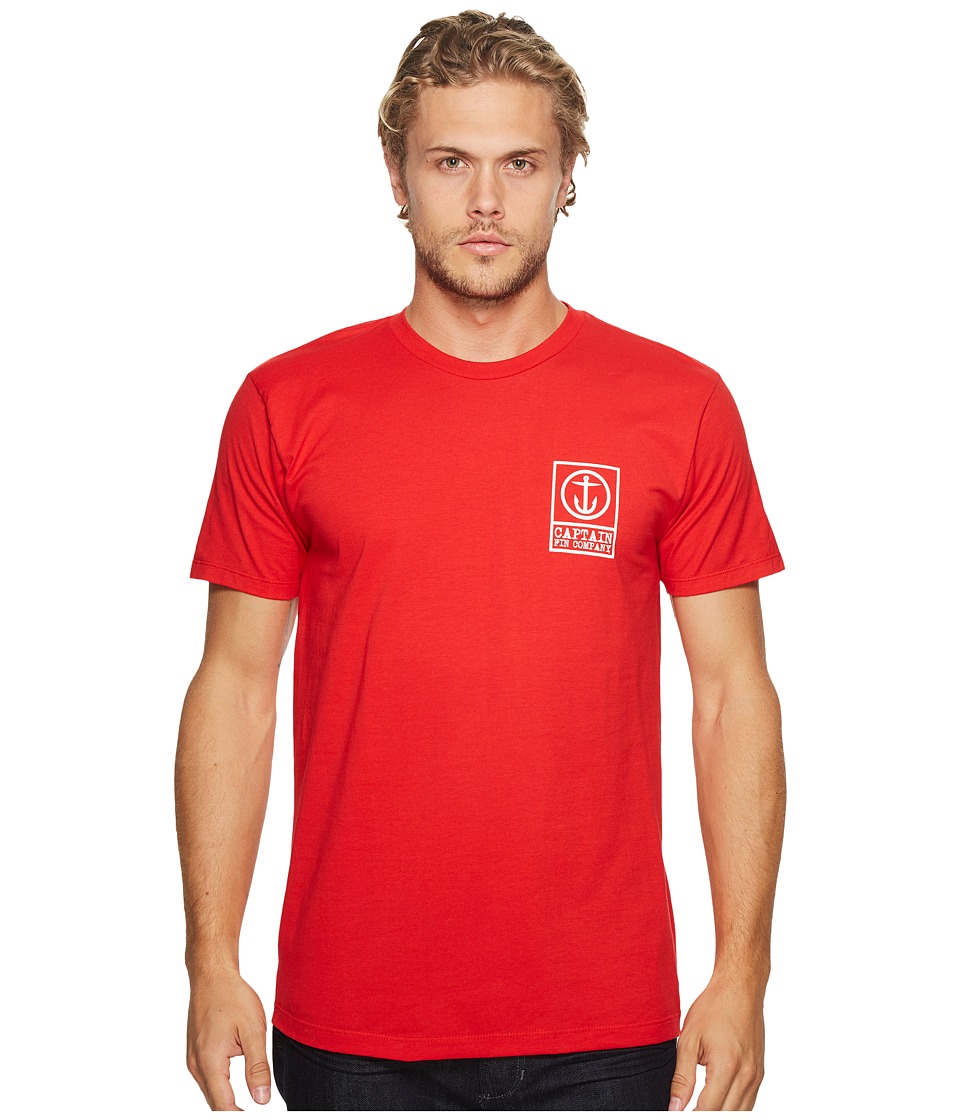 Captain Fin Boxed Out II T-Shirt (Red) Men