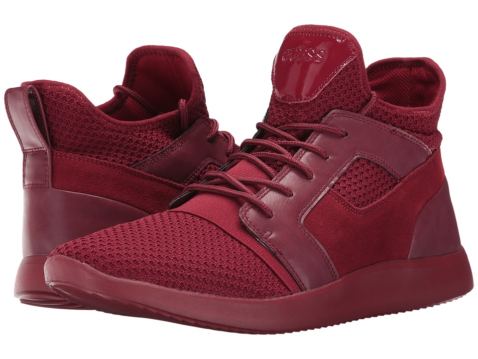 GUESS Caleb (Red Synthetic) Men