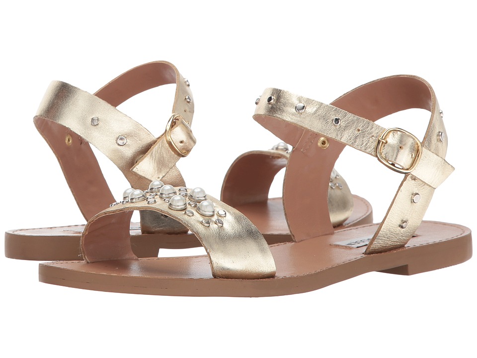 Steve Madden Dancer (Gold Leather) Women