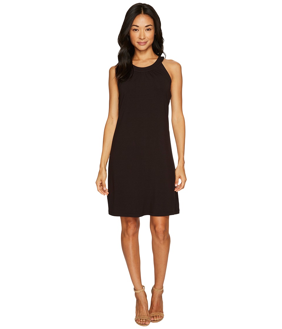 Tommy Bahama Tambour Sleeveless Short Dress (Black) Women