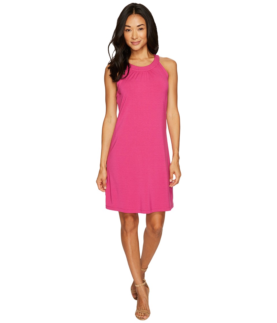 Tommy Bahama Tambour Sleeveless Short Dress (Fuchsia Red) Women