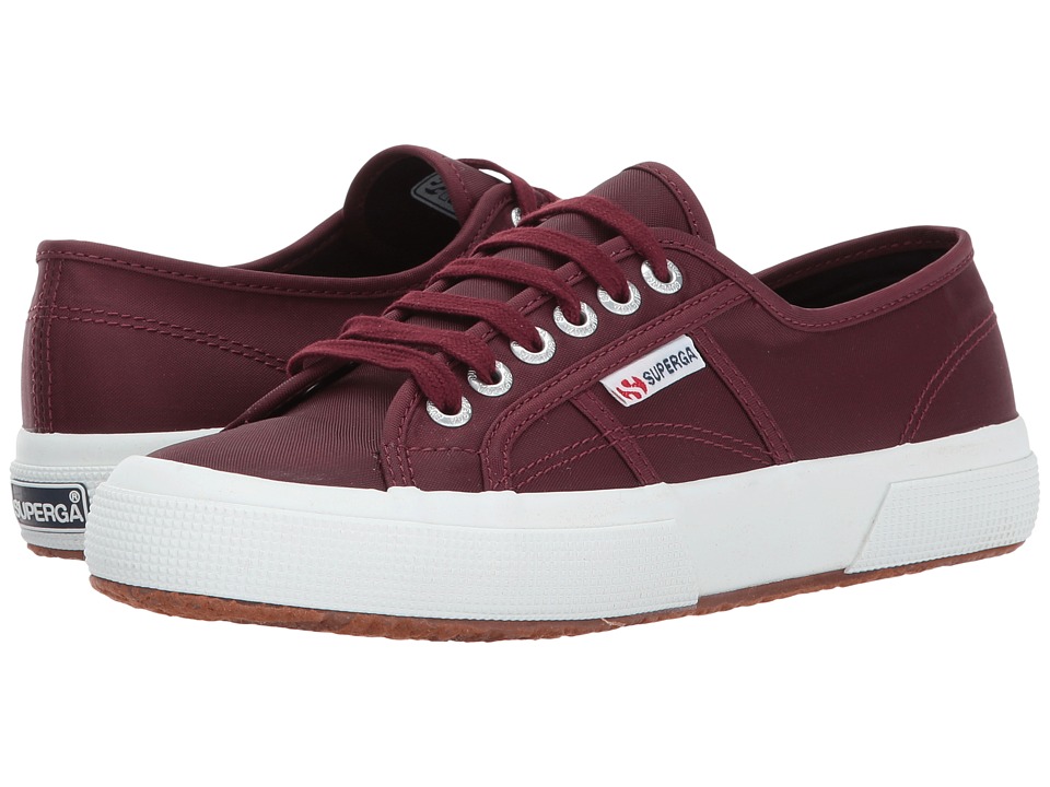 Superga 2750 Nylu (Burgundy) Women