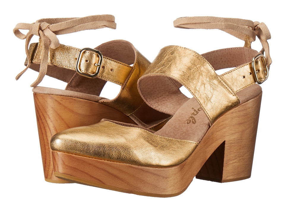 Free People Monaco Clog (Gold) Women
