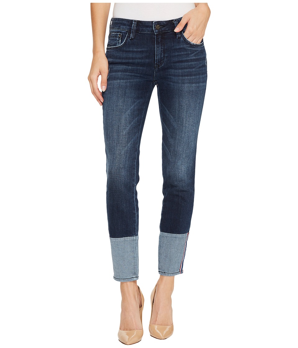 Mavi Jeans Caisey Mid-Rise Skinny Ankle Jeans in Dark Vintage (Dark Vintage) Women