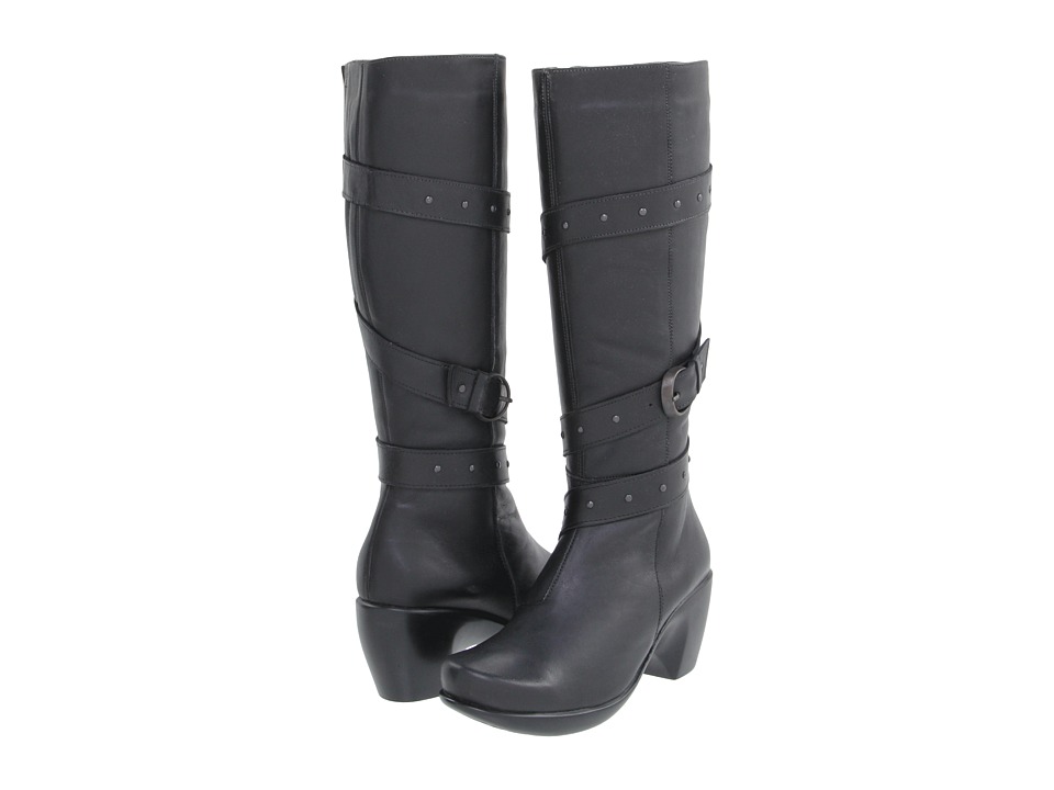 Naot Footwear Allure (Jet Black Leather) Women's Dress Zip Boots