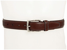  Johnston & Murphy Topstitched - Men's - Belt - Brown 