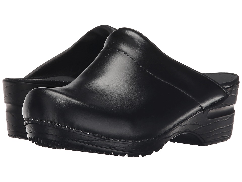 Sanita Sonja Cabrio Black Cabrio Womens Clog/Mule Shoes
