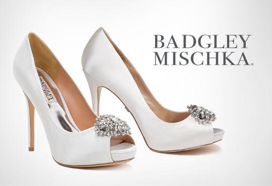 bridal shoes-badgleymischka