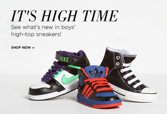 Boys' Shoes: Wear them out well.