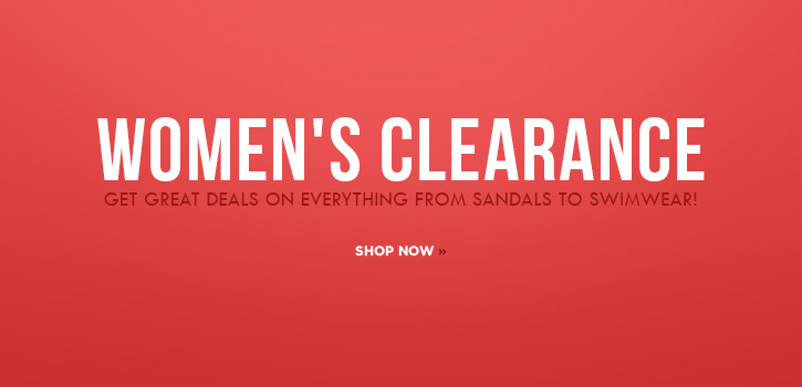 WOMEN'S CLEARANCE: Free Shipping on all Sale items!