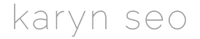Karyn Seo Logo