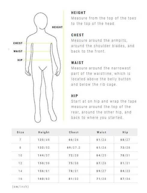 Bardot Dress Size Chart