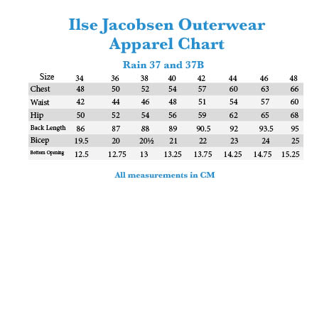 Ilse Jacobsen Shoe Size Chart