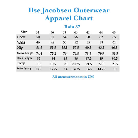 Ilse Jacobsen Shoe Size Chart