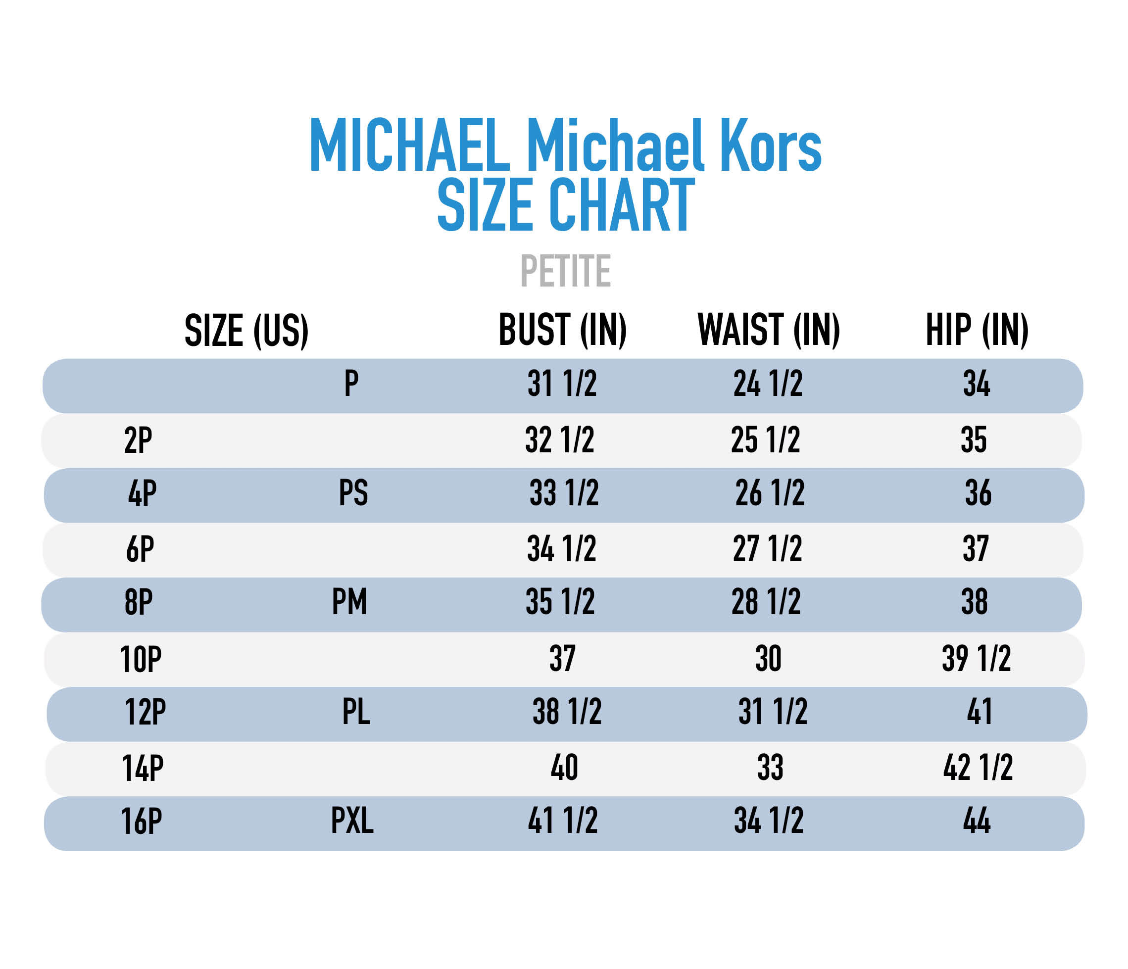 michael kors belt sizes