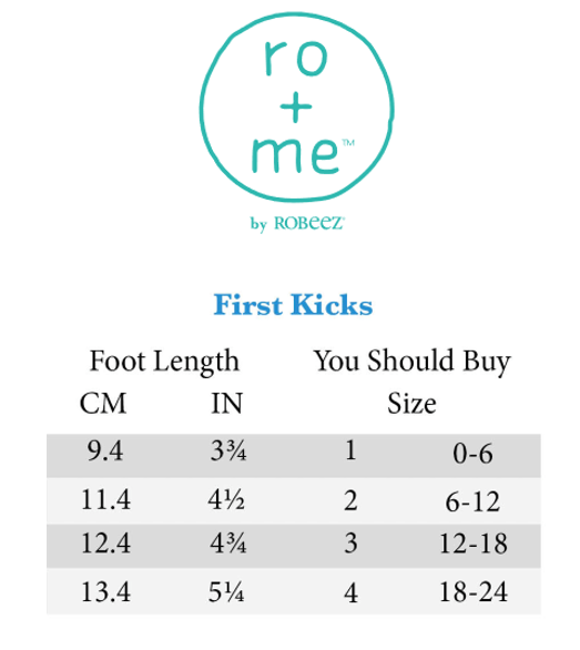 Robeez Shoes Size Chart