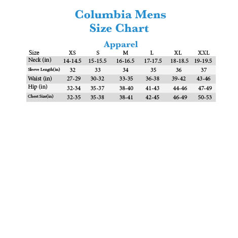 Columbia Shoe Size Conversion Chart