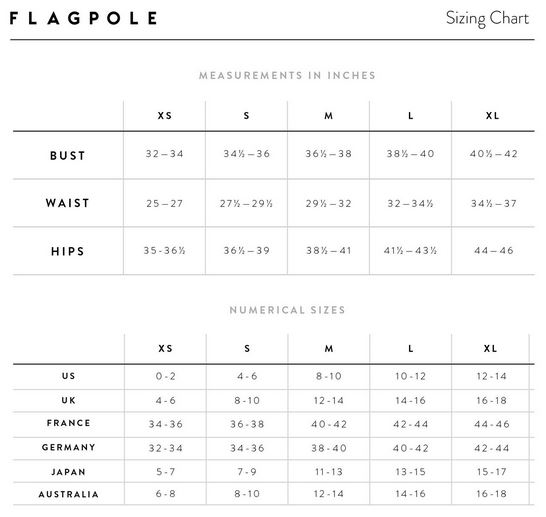 Flag Pole Size Chart