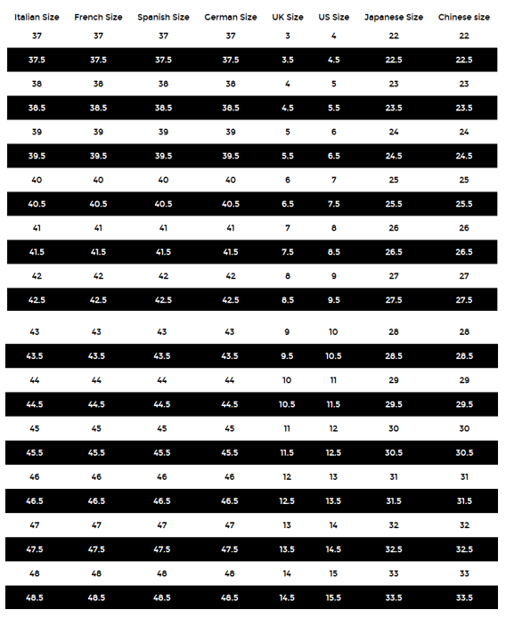 Emporio Armani Briefs Size Chart