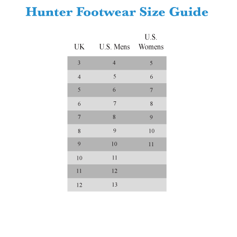 kids hunter boots size chart - Part.tscoreks.org