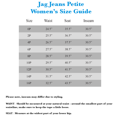 Almindelig Påhængsmotor sweater Petite Size Chart Jeans - Greenbushfarm.com