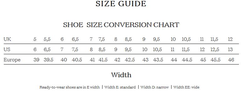 Zappos Shoe Size Chart Width