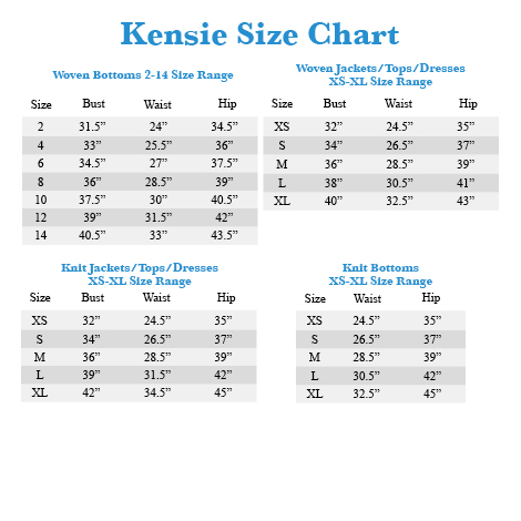 Rhythm In Blues Jeans Size Chart