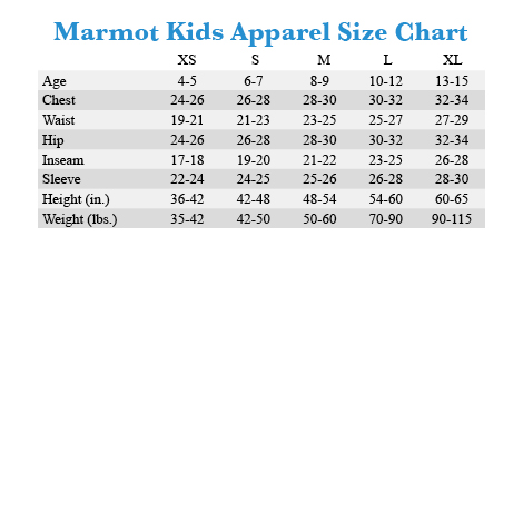 north face medium size chart