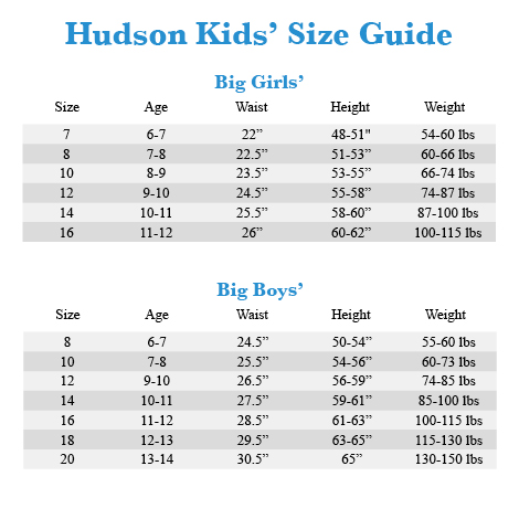 7 m us big kid size conversion