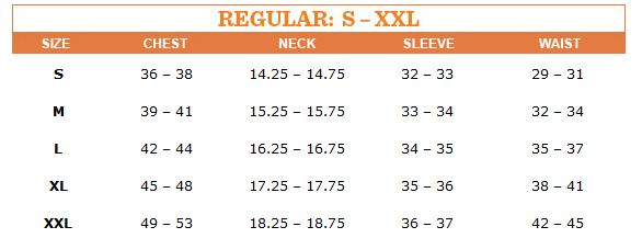 Tommy Bahama Size Chart