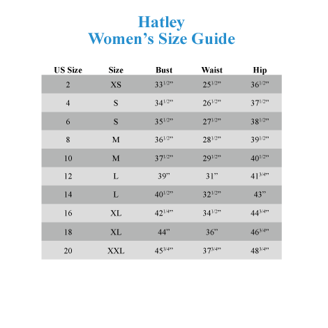 Hatley Pajamas Size Chart