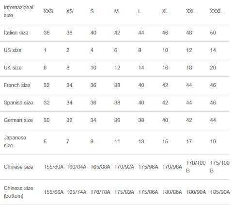 mcqueen shoes size chart