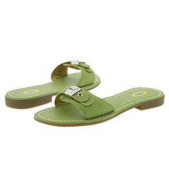 Dr. Scholl's Flat Out  Green   Manolo Likes for the Beach!  Click!