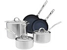 Viking - 8 Piece Cookware Set w/Nonstick Fry Pans (Stainless Steel) - Home