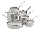 Viking - 10 Piece Cookware Set (Stainless Steel) - Home