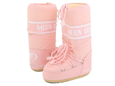 Pink MoonBoots Neon Rip Shirt Neon Kiss Flask Black Boots