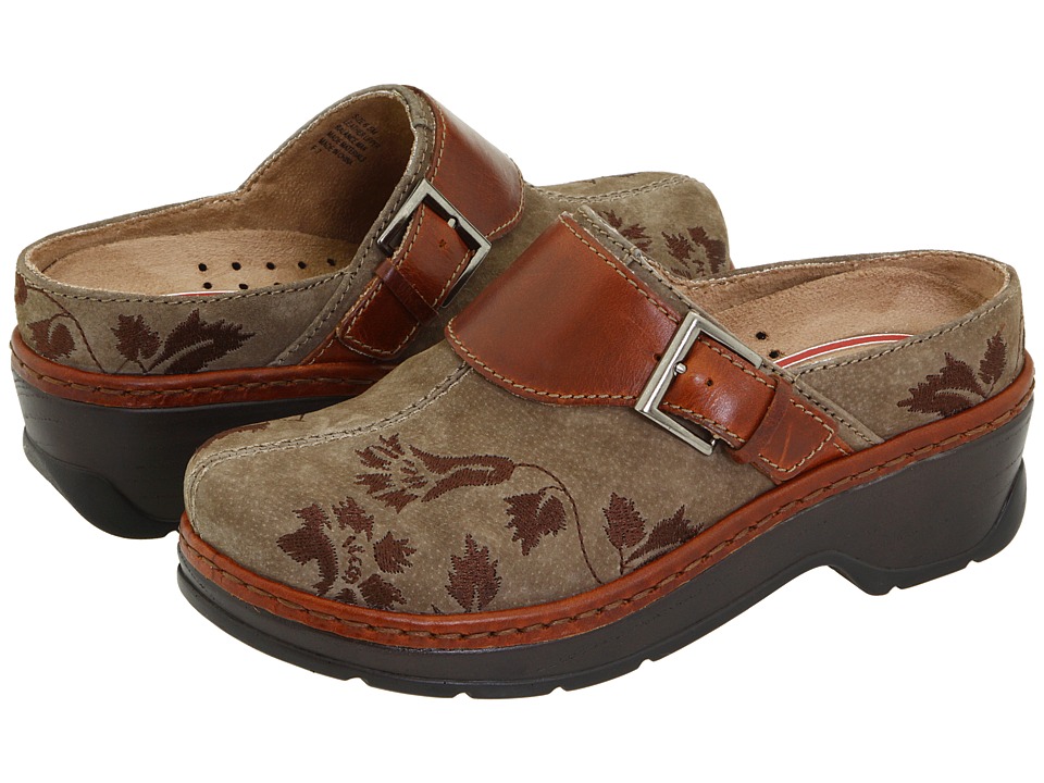 Klogs Footwear Austin (Taupe Suede Tapestry) Clogs