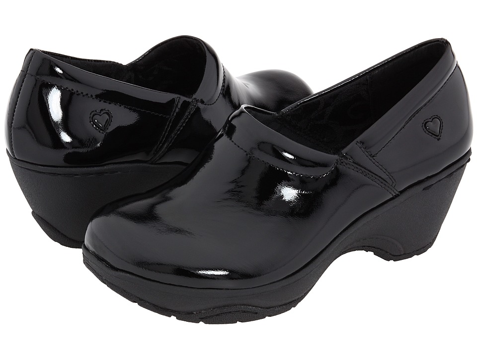 Nurse Mates Bryar (Black Patent) Clogs