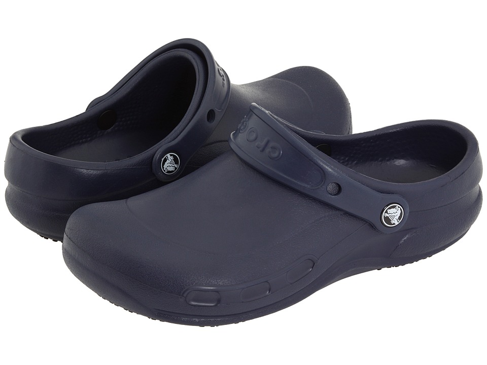 Crocs - Bistro (Unisex) (Navy) Clog Shoes
