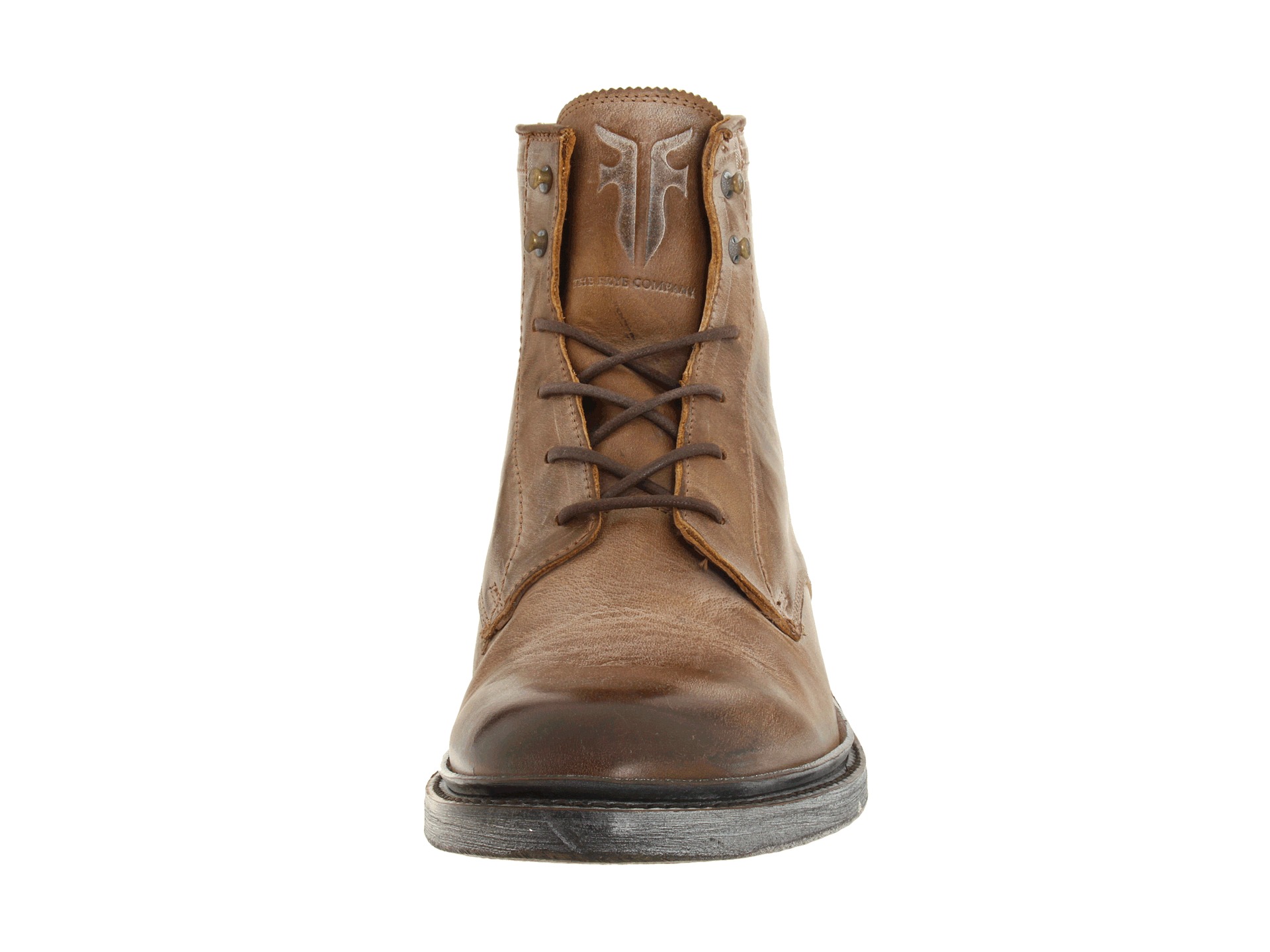 Frye James Lace Up Tan Leather - Zappos.com Free Shipping BOTH Ways