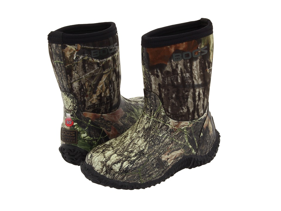 Bogs Kids - Classic Mid No Handle (Toddler/Little Kid/Big Kid) (Mossy Oak) Boys Shoes