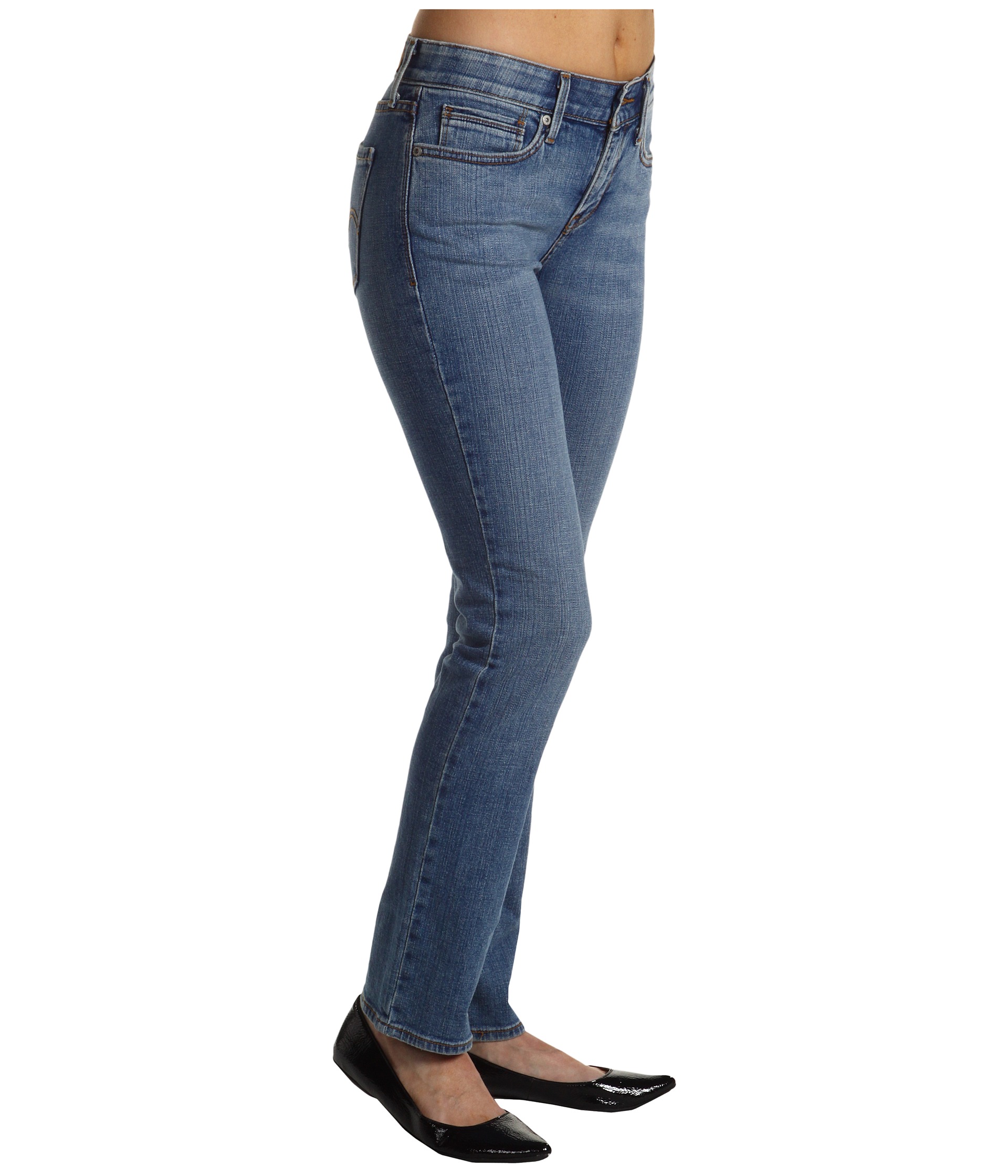 525 perfect waist straight leg jeans